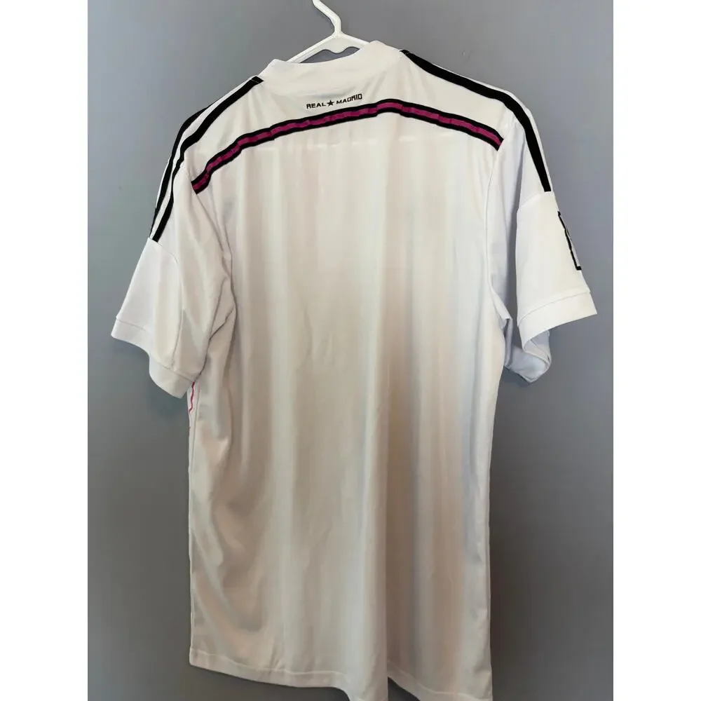 Adidas 2014/15 Real Madrid Home Soccer Jersey White Size XL